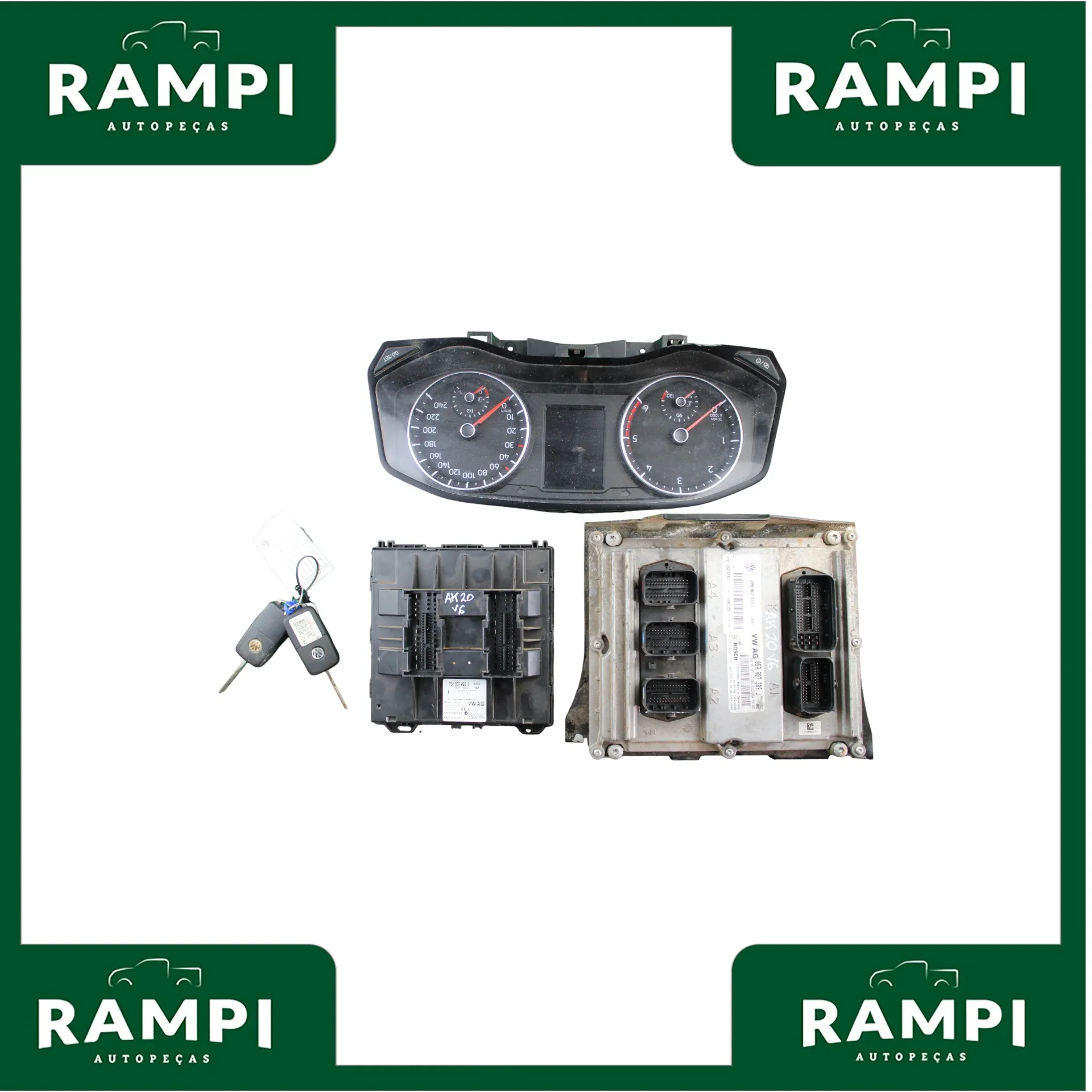 Kit De Injeção Amarok 2020 3.0 V6 225cv Aut. 4x4 059907309j 2h6907311l