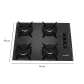 Cooktop 4 Bocas com Mesa de Vidro | Realce