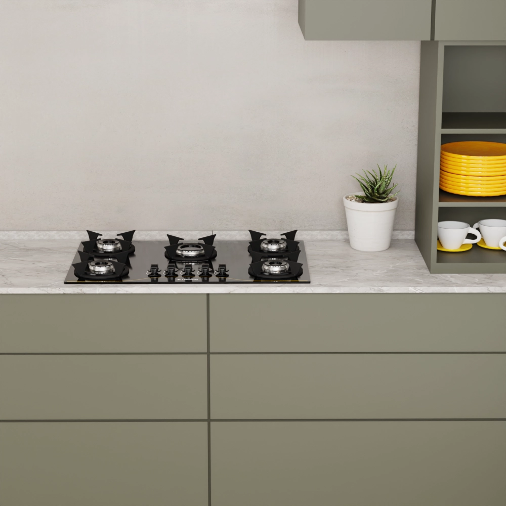 Cooktop 5 Bocas Mega Chama | Realce
