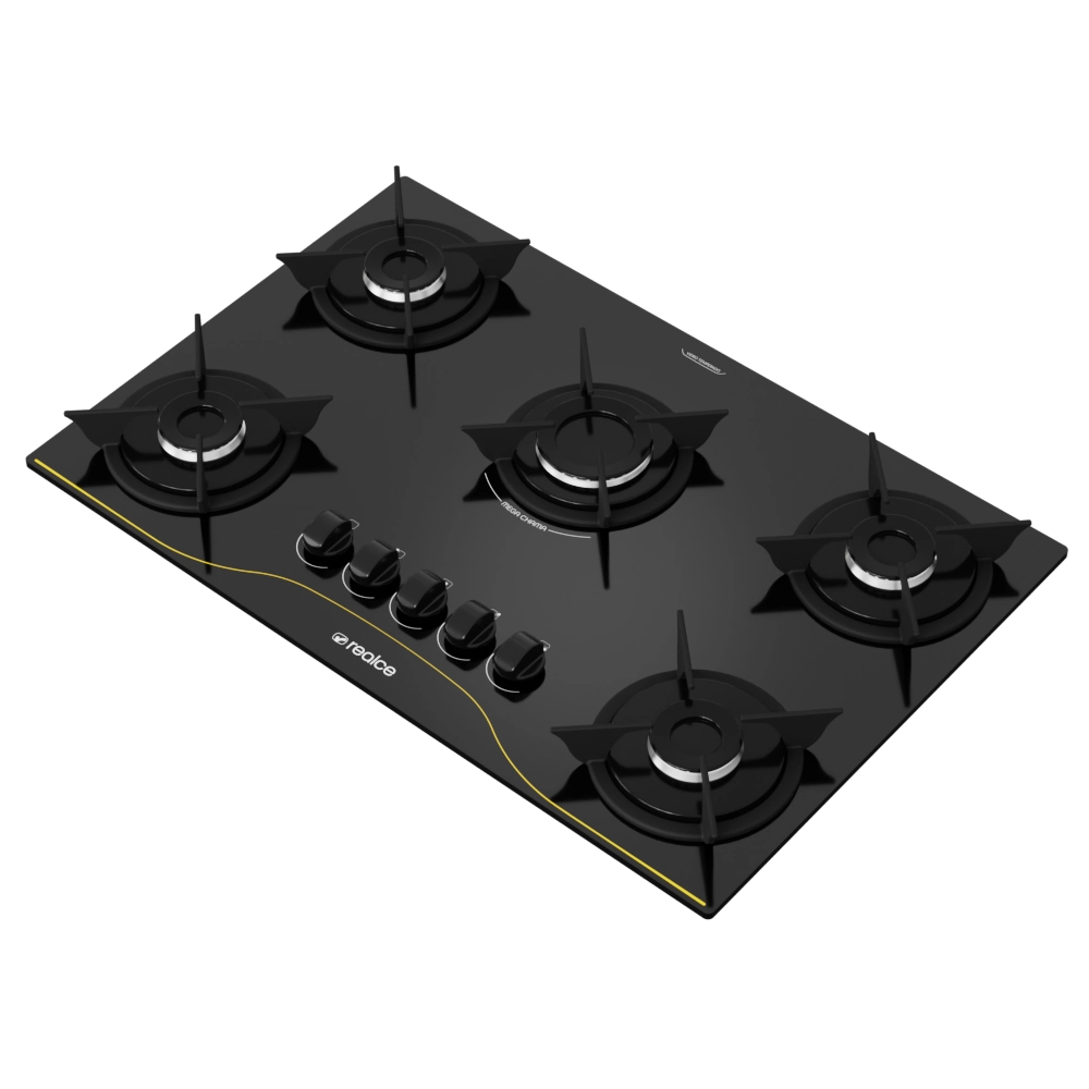 Cooktop 5 Bocas Mega Chama | Realce