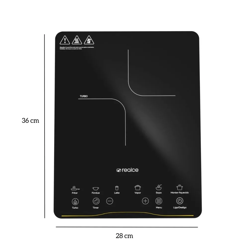 Cooktop de Indução Portátil 1 Boca | Realce