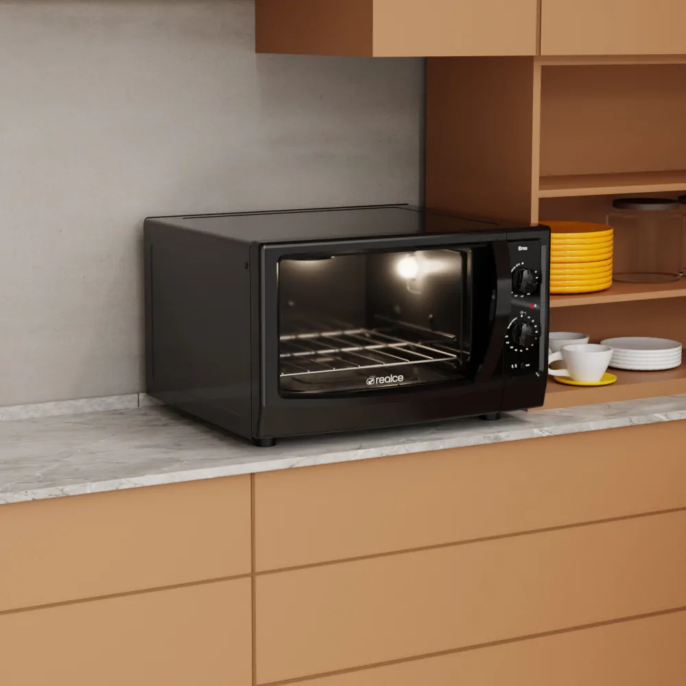 Forno Elétrico Eros 44 Litros Preto 1900W | Realce