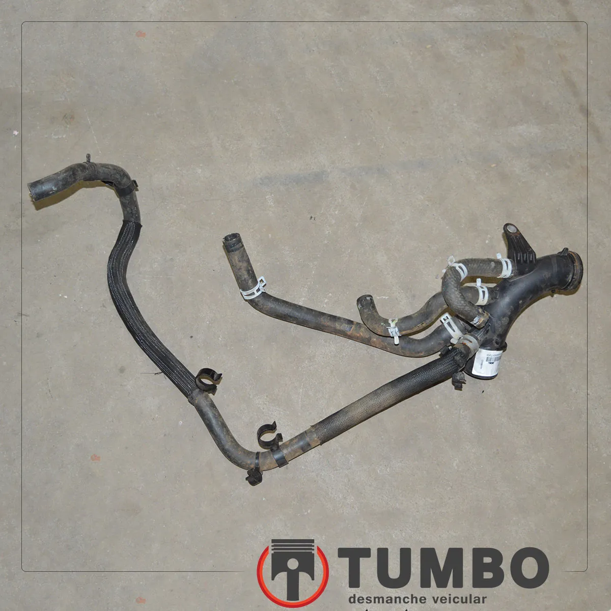 Tubo saída bomba d'água S10 2014/... 2.8 200cv