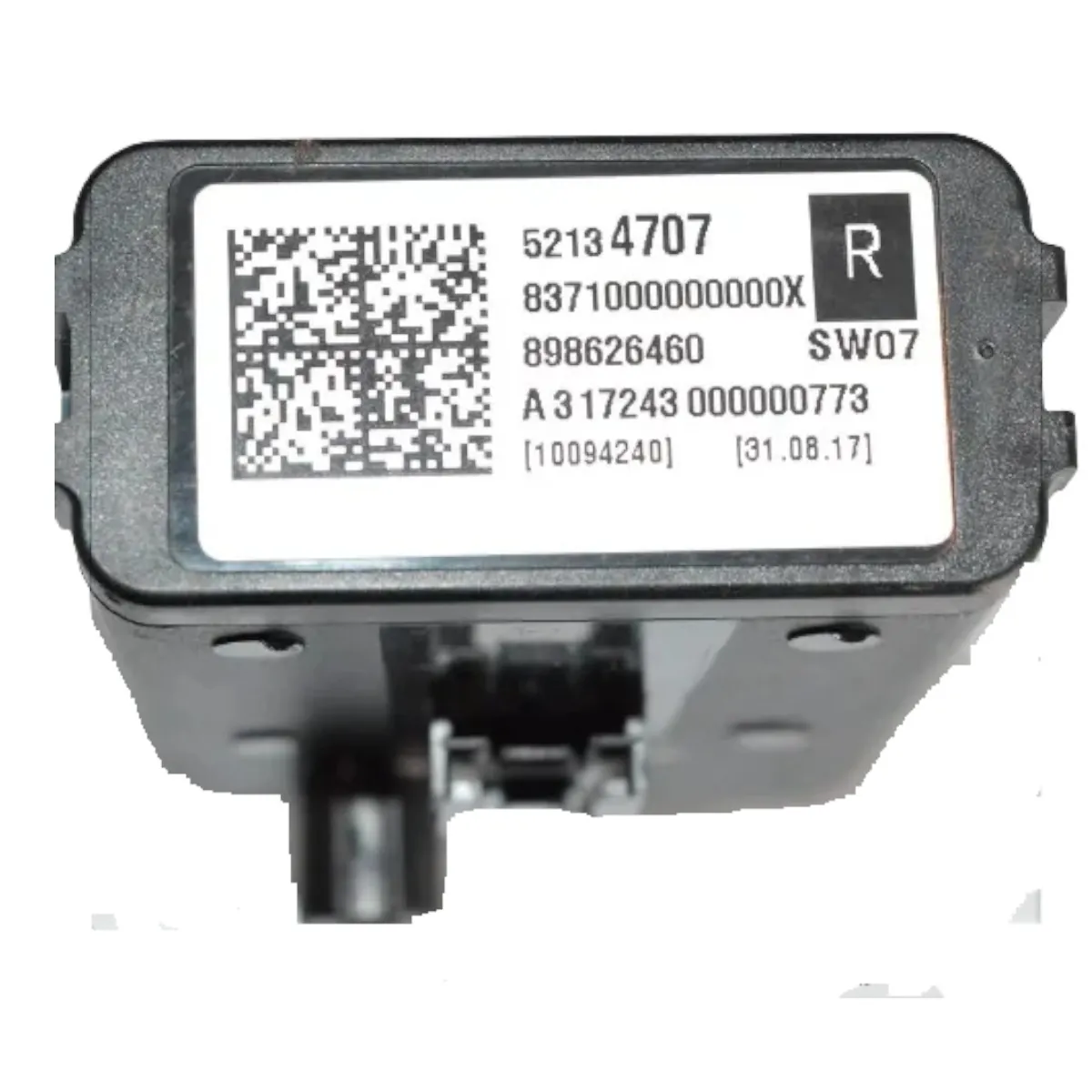 Módulo do vidro elétrico traseiro direito S10 2.8 2018