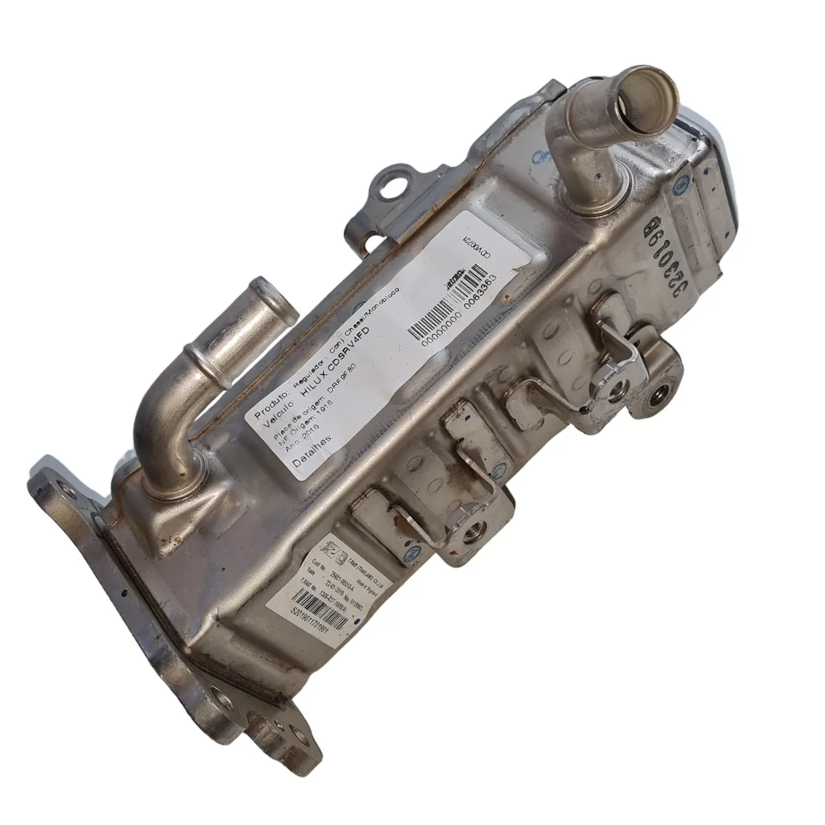 Resfriador radiador EGR Hilux 2.8 srv 2019 4x4