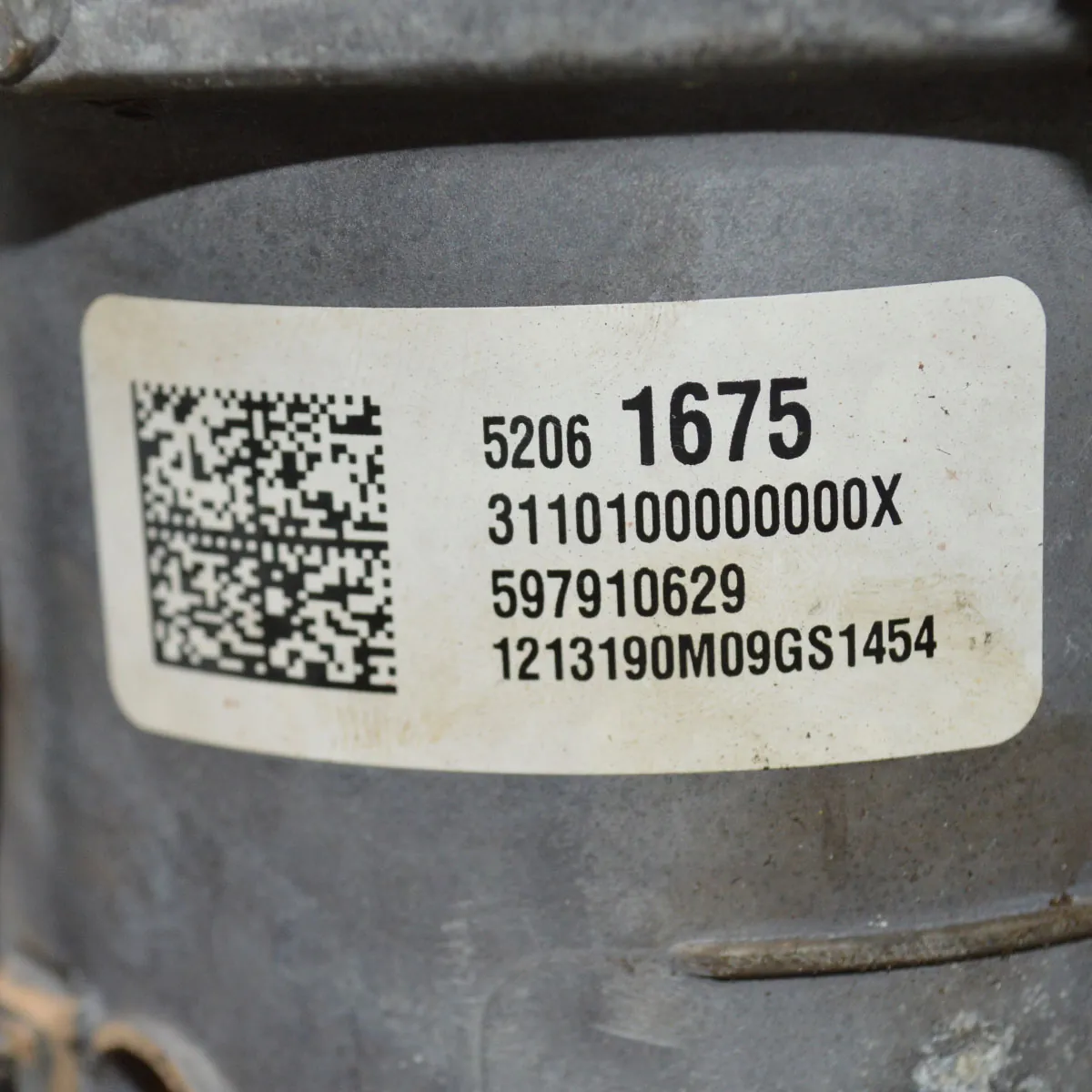 Compressor do ar 597910629 S10 2.8 180CV 2012/...