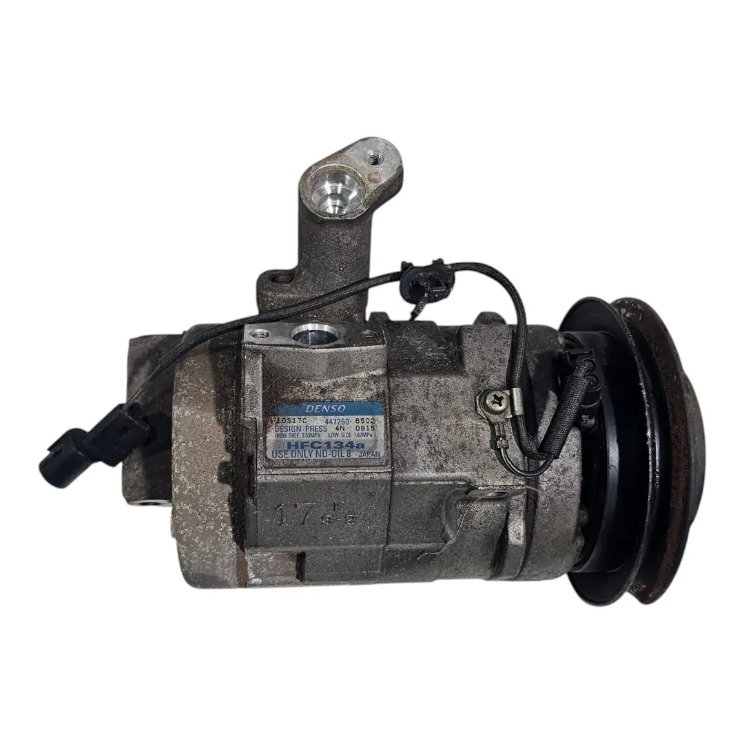 Compressor do ar condicionado Pajero 2011 3.2 com detalhes
