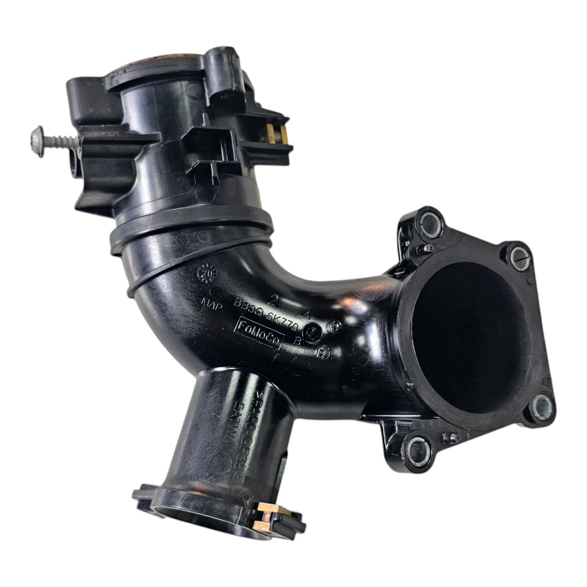 Tubo saída turbina coletor Ranger 3.2 LTD 2021 com detalhe