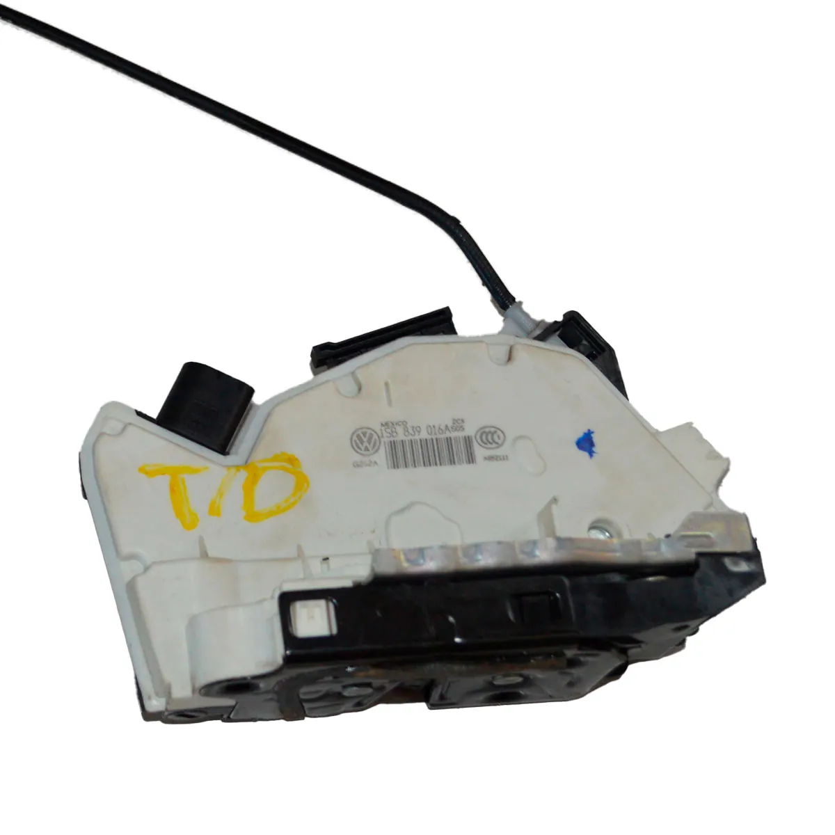 Fechadura porta traseira direita 1SB839016A do VW UP 1.0 TSI