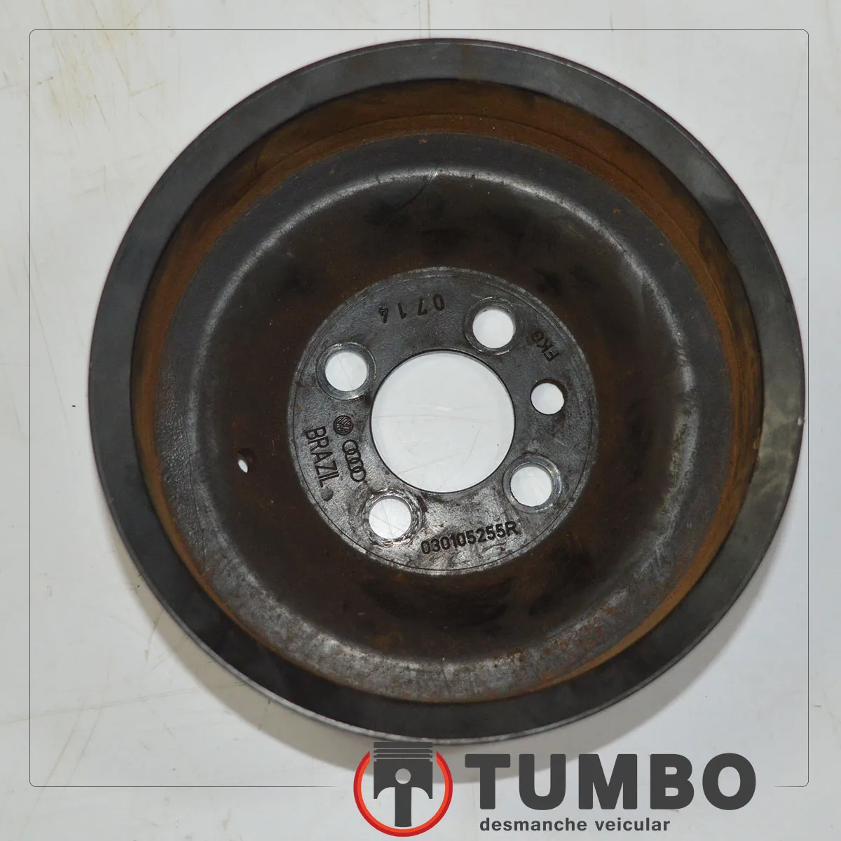 Polia do virabrequim com ar do Gol G6 1.6