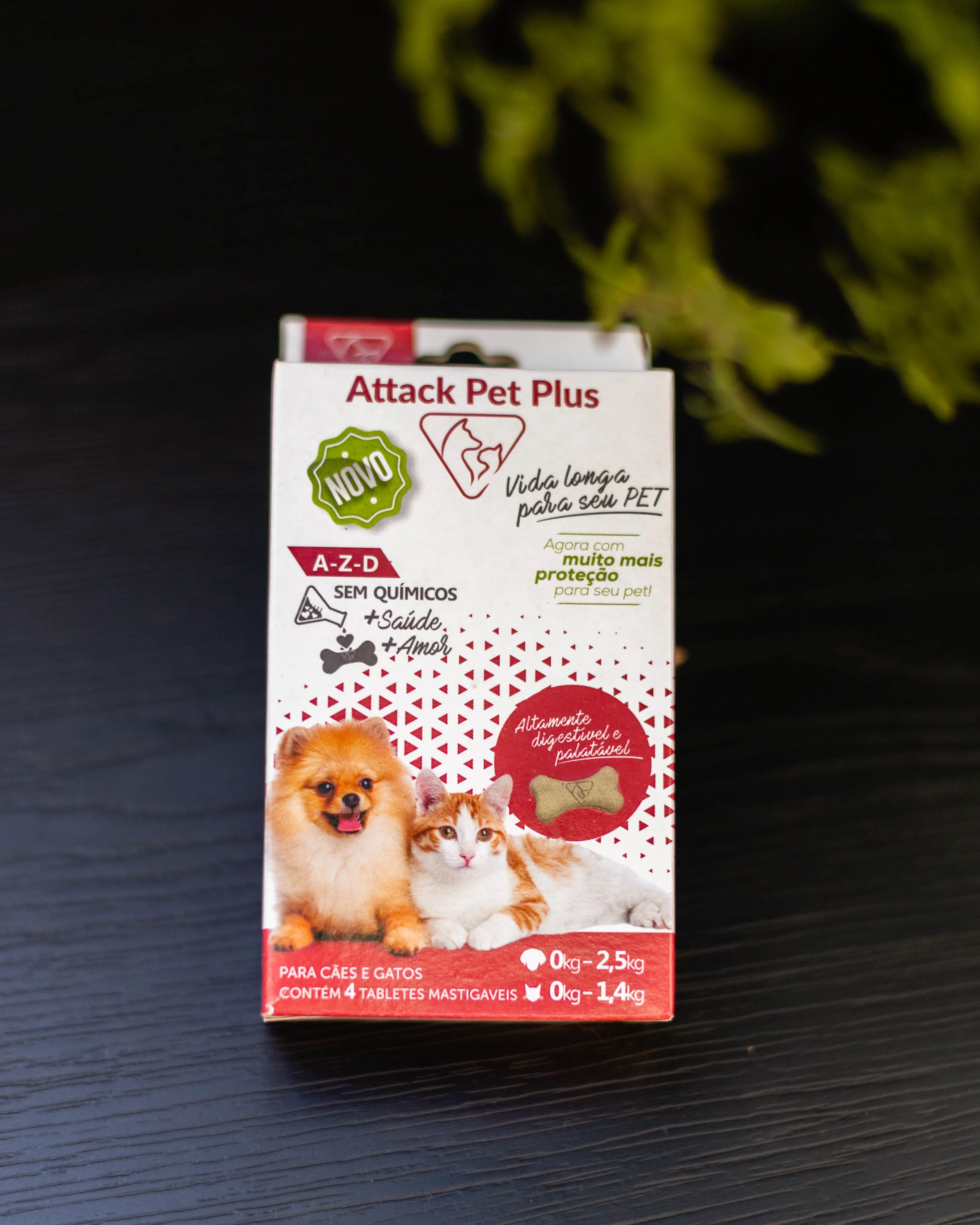 Attack Pet Plus 20-40kg - Suplemento Cães