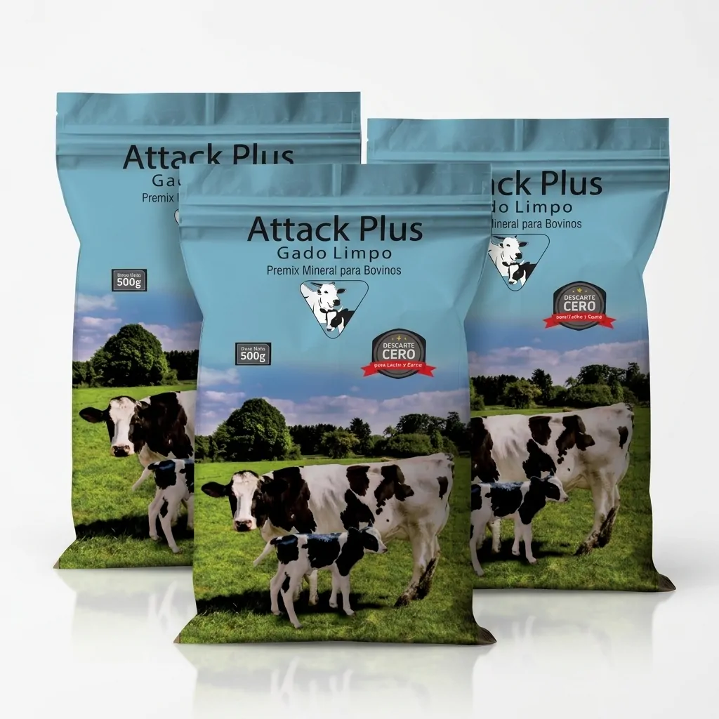 Attack Plus Gado Limpo Kit 3 unidades