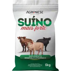 Suplemento animal - Suínos + Forte - 1 kg